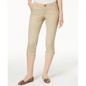 Lee Platinum Petite Chino Cropped Pants